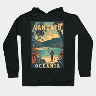 Vanuatu In Oceania Tropical Paradise Travel Art Hoodie